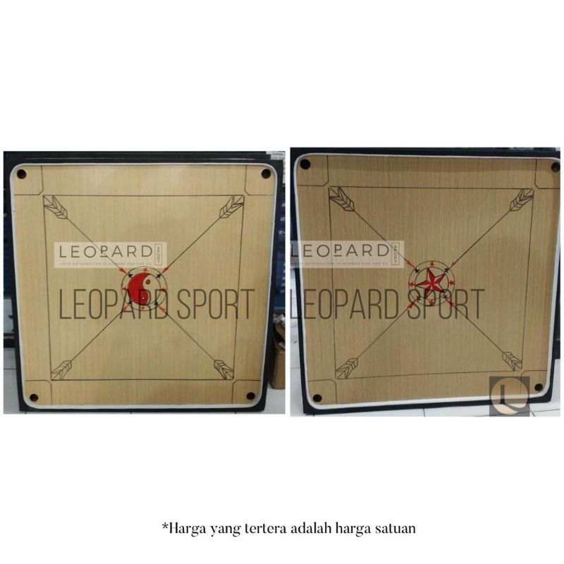 Meja Karambol Melamin 90X90cm / Permainan Papan karambol