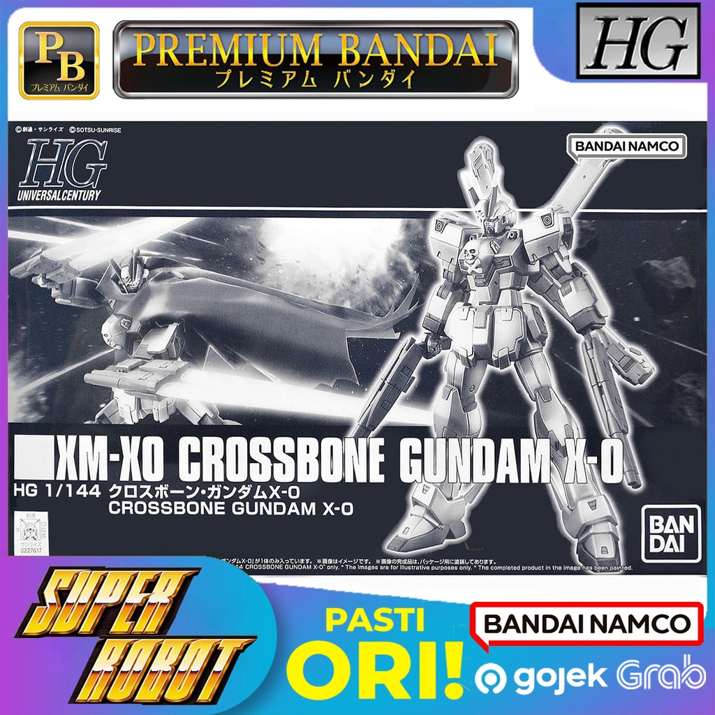 BANDAI HG XM-X0 Crossbone Gundam X-0 / X0 - HGUC P-BANDAI Limited