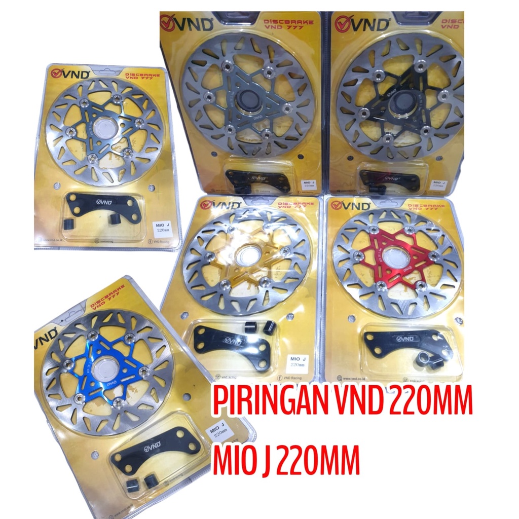 Disc Brake Piringan Cakram VND 220 mm Mio Smile Mio J
