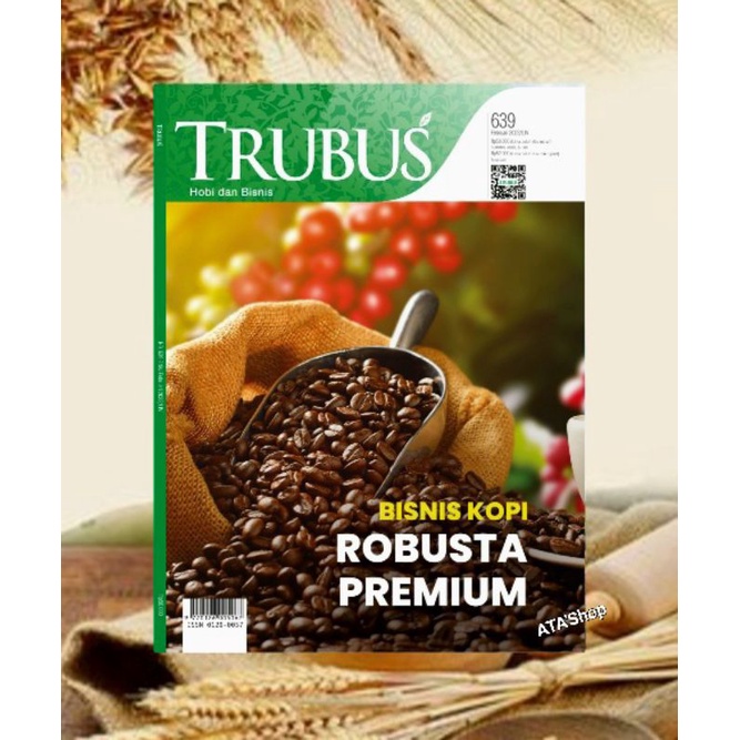 Jual Majalah Trubus Edisi Februari 2023 Bisnis Kopi Robusta Premium