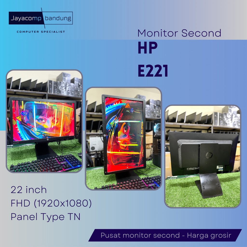 Monitor LED 22 inch HP EliteDisplay E221 - (second mulus)
