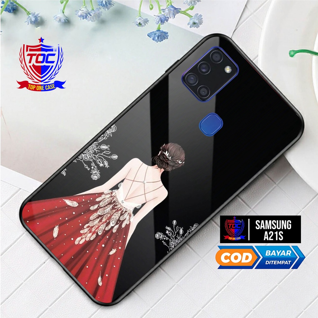 Case SAMSUNG A21S -Casing SAMSUNG A21S Terbaru Top One Case [ GAUN ]Casing Hp SAMSUNG A21S - kesing 