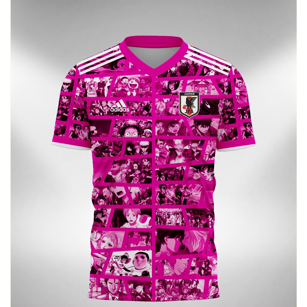 Jual Jersey Jepang 2022 Anime Edition Pink Japan Shopee Indonesia