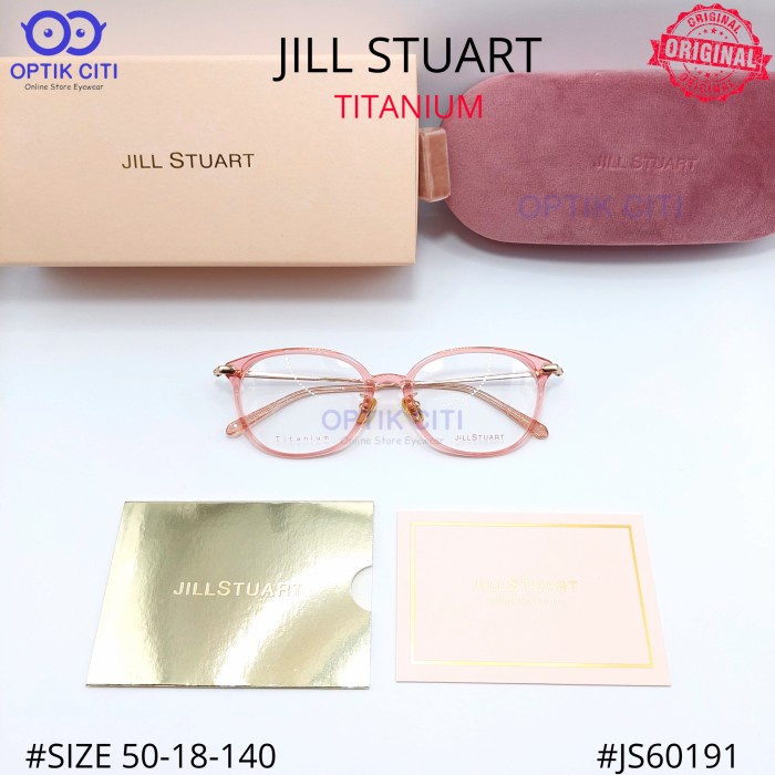 [Optik Citi] frame kacamata wanita Original jill stuart melanie titanium JS60191