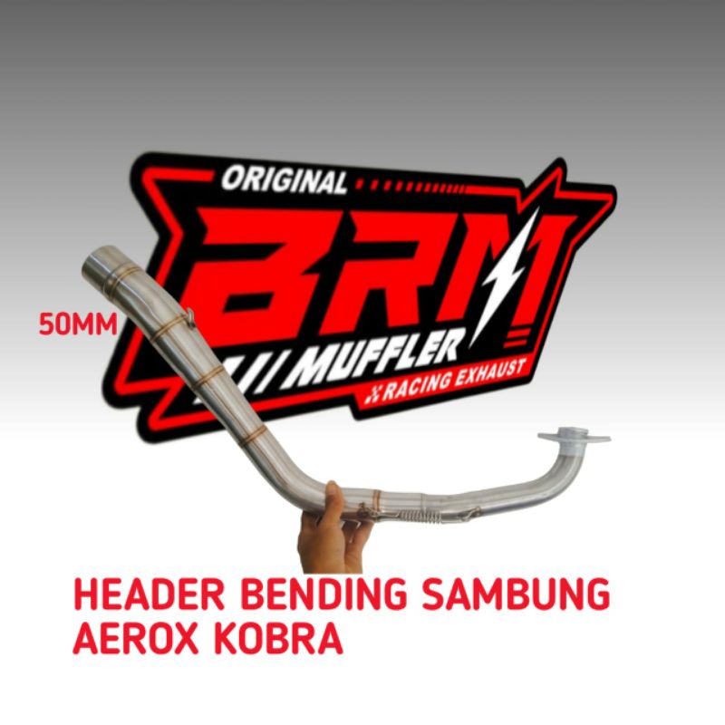 Jual Pipa Leher Knalpot Aerox Bending Sambung Kobra Shopee Indonesia