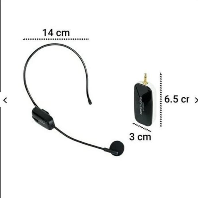 mic wireless bando imam presentasi microphone bando kualitas bagus uhf