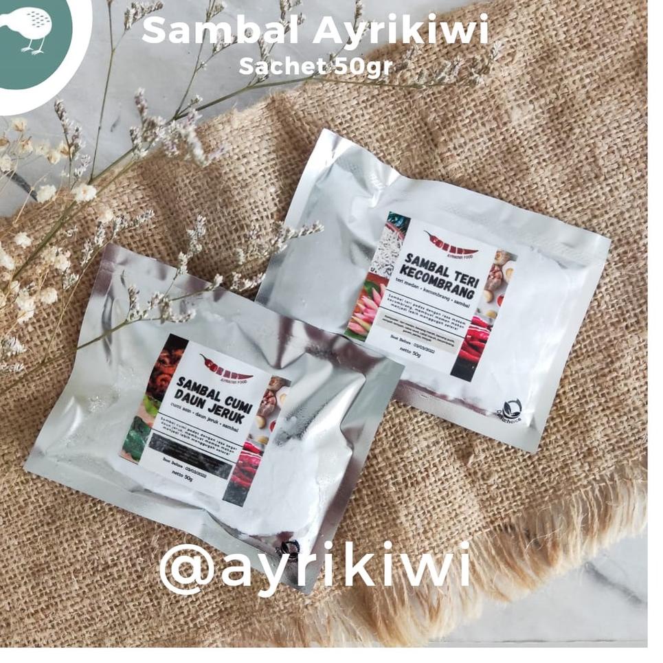 

【F⚡ASH SALE✅】 Sambel Ayrikiwi / Sambal Cumi Daun Jeruk / Sambal Teri Kecombrang