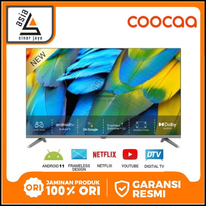 Smart Android Tv Coocaa 32Ctd6500 32Inch Original Garansi Resmi Coocaa