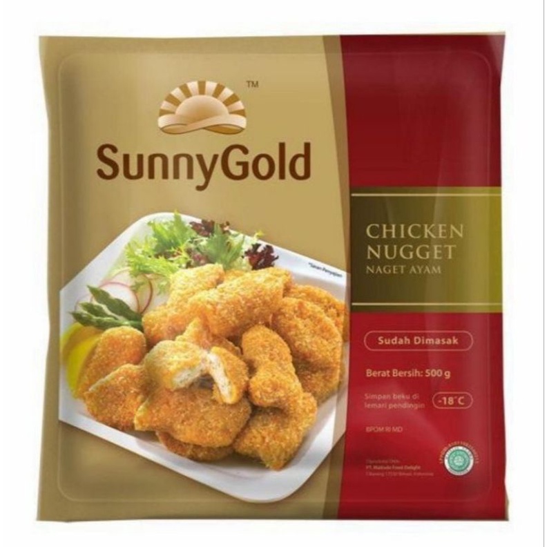 

Sunny Gold Chicken Nugget 500 gr