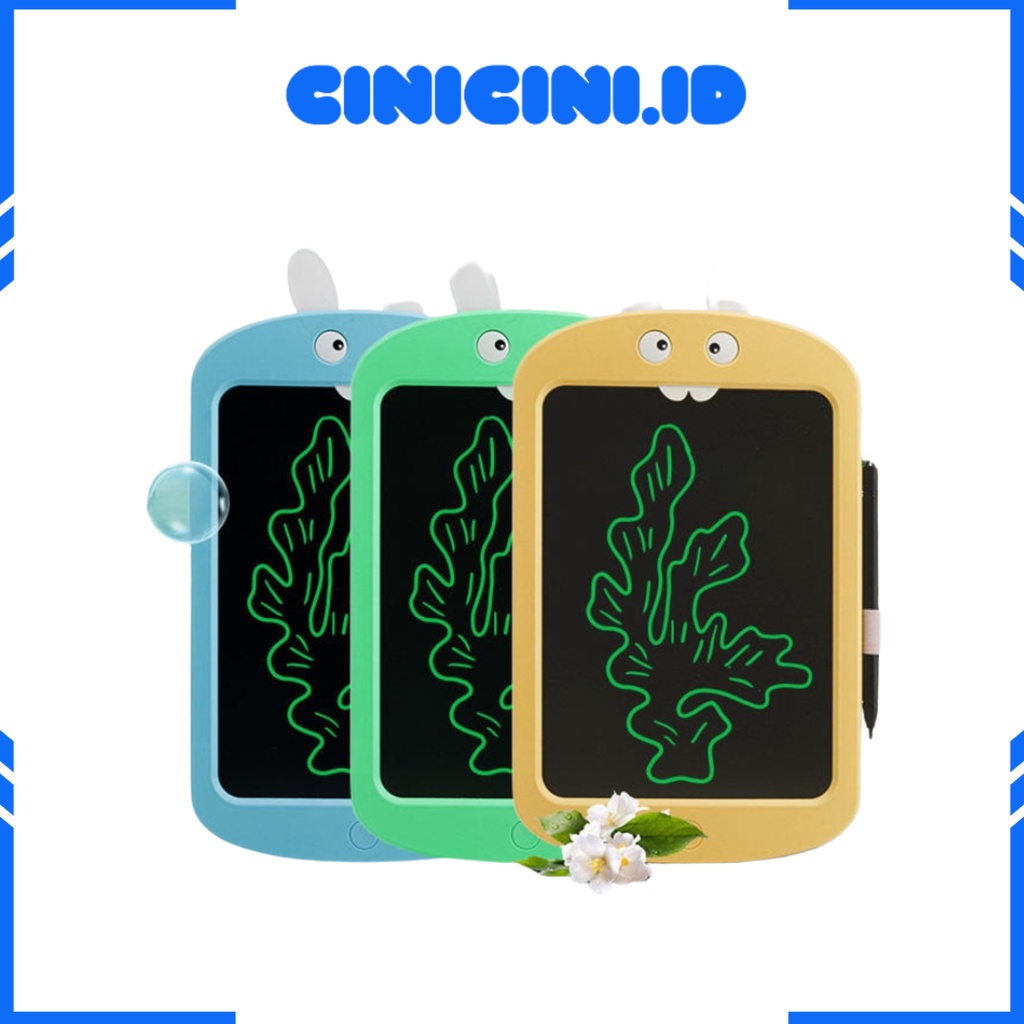 [ Cinicini ] LCD Screen Writing Drawing Karakter Tablet Edukasi 8.5inch Papan Tulis Anak