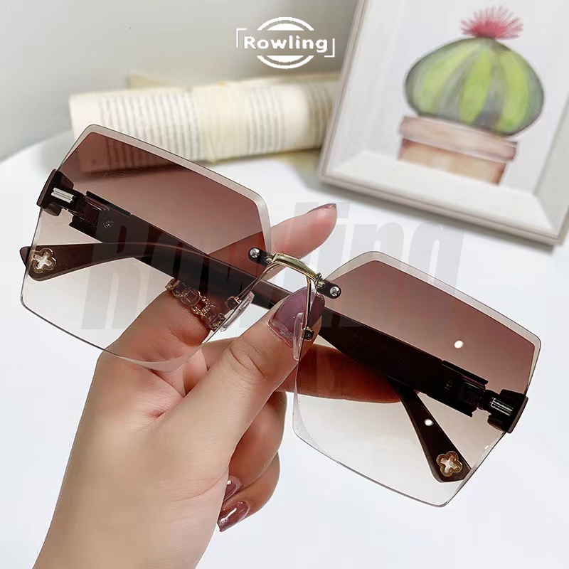 Rowling(ka-323)Sunglasses  Kacamata Hitam No frame Women Sunglasses  New Arrival Import Kacamata Gaya Fashion