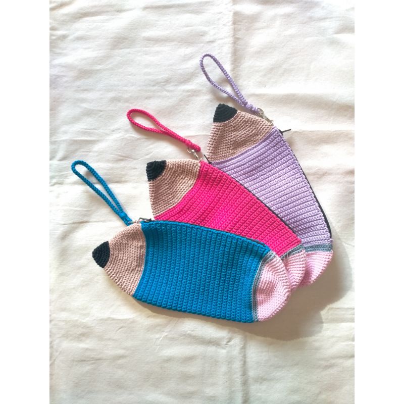 

Pouch / Tempat Pensil Rajut "PENSIL" || Crochet Pencil Case