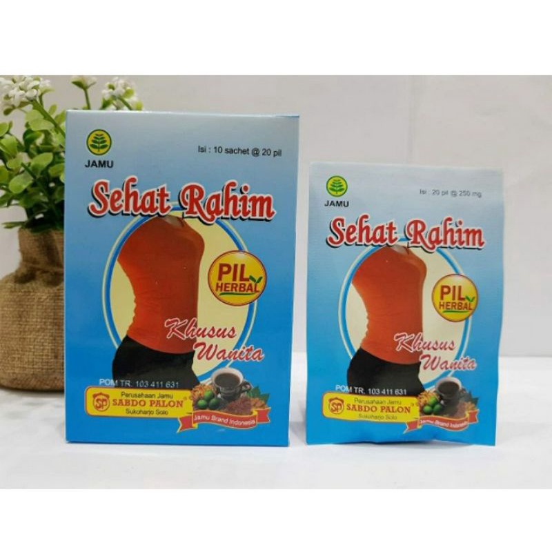 

Pil sehat-rahim sabdo isi 10 sachet