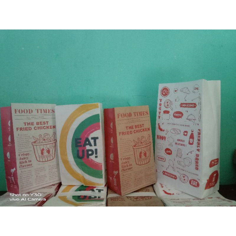 

Kantong ayam/Snack/Burger/hotdog/corndog (200 pcs)