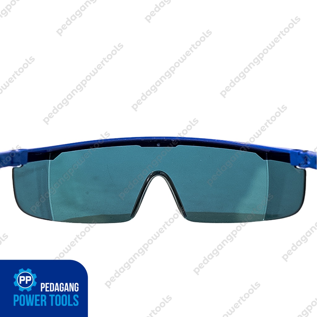 KACAMATA SAFETY HITAM GURINDA GERINDA GOOGLE LAS BLACK XENON E40620-2