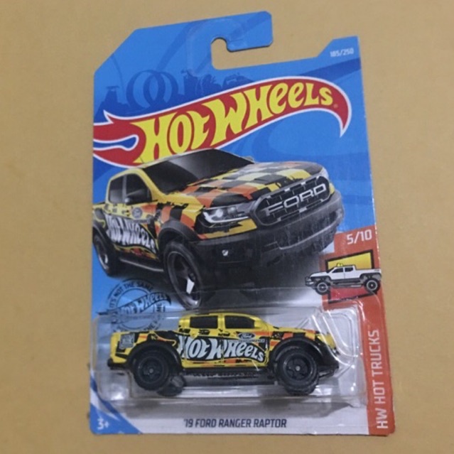 HOTWHEELS 19 FORD RANGER RAPTOR KUNING