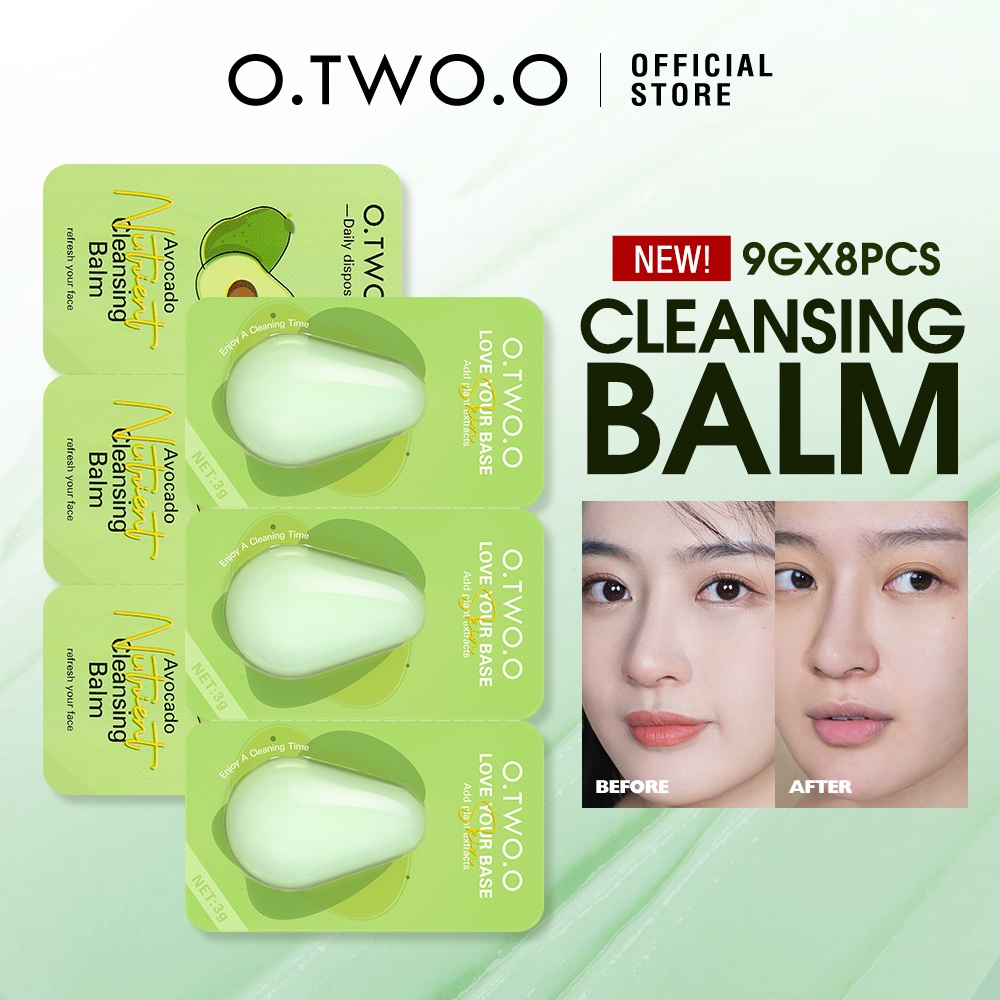 O.TWO.O Makeup Remover Avocado Nutrient Cleansing Balm