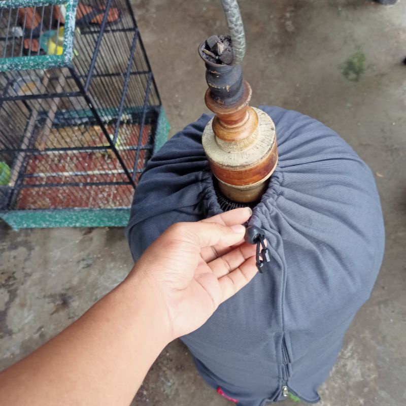 Kerodong Sangkar Burung Love Bird Bulat Premium