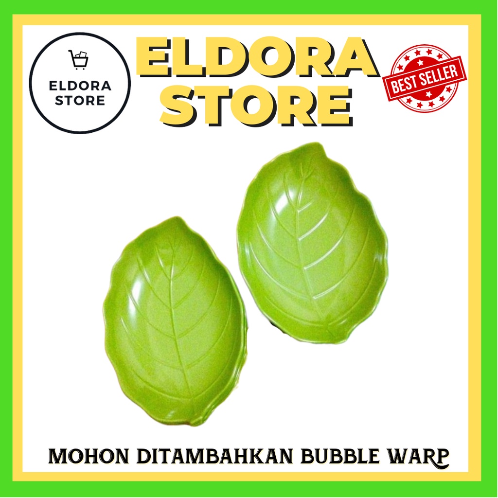 VANDA PIRING SAJI DAUN MELAMIN | PIRING SAJI | MANGKUK SAJI VANDA | PERALATAN MAKAN