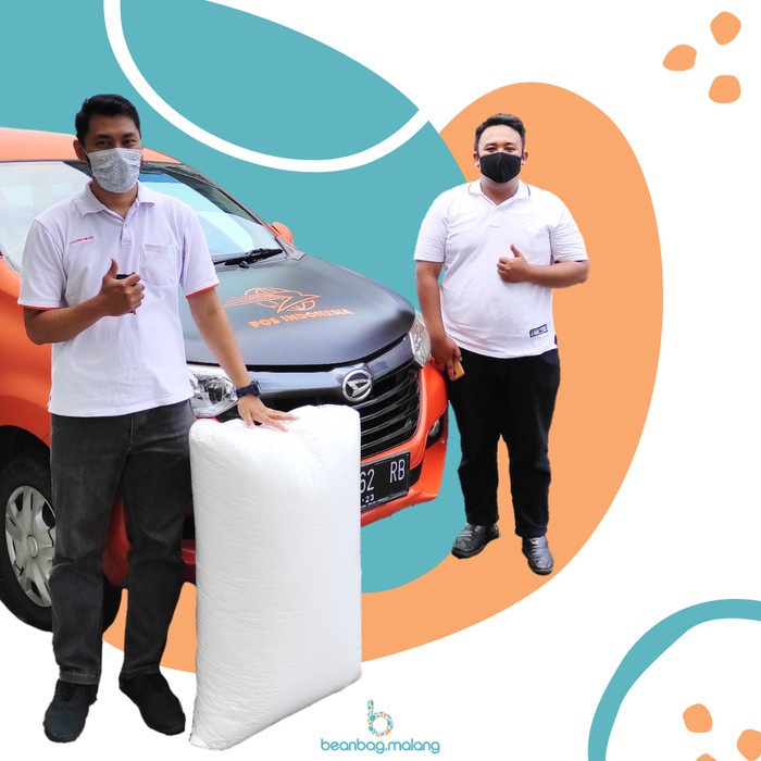 %$%$%$%$] COD  BUTIRAN STYROFOAM (ISI BEAN BAG) 1 KG - BEANBAG MALANG PACKING