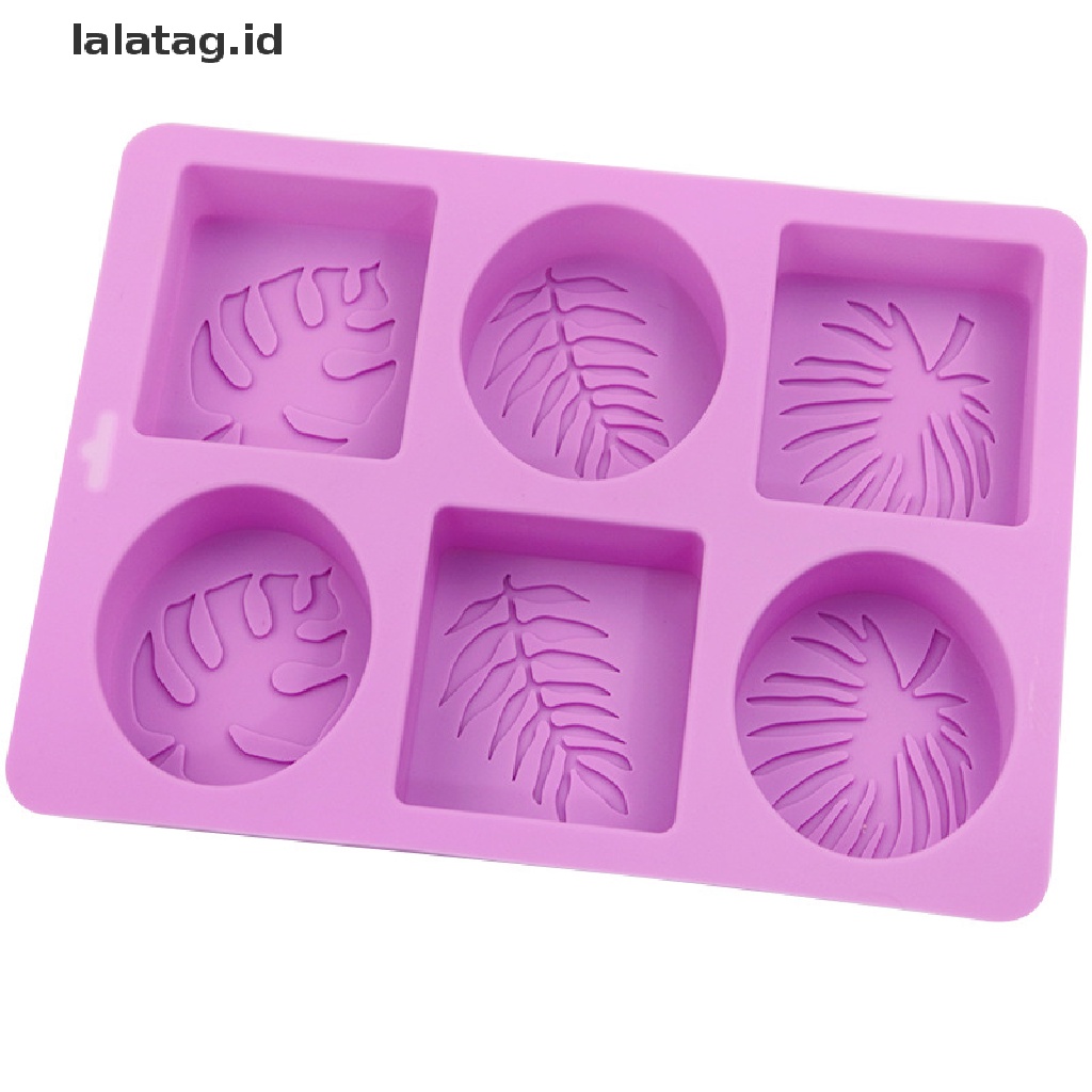 [lalatag] Palm Olive Leaves Craft Art Cetakan Sabun Silikon Palm Olive Leaf Shaped soap Mold [ID]