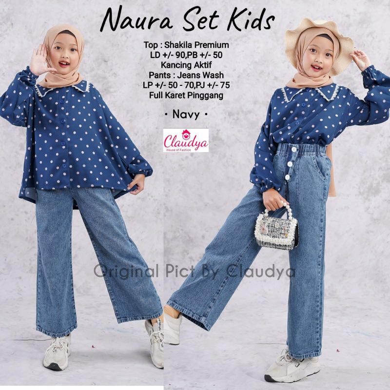 naura set kids by claudya