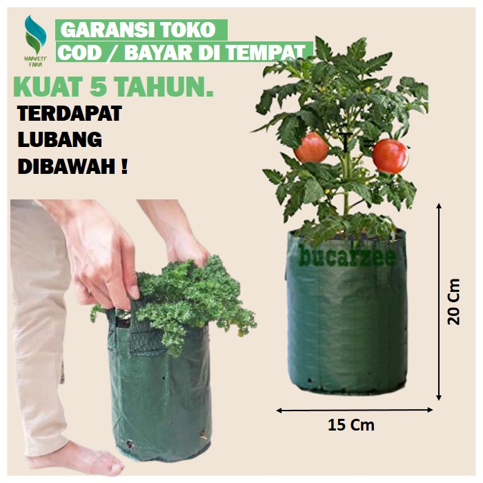 Planter Bag PlanterBag Polybag Pot Tanaman Hias Pot Bunga Besar Pot Tanaman Besar Pot Besar A293