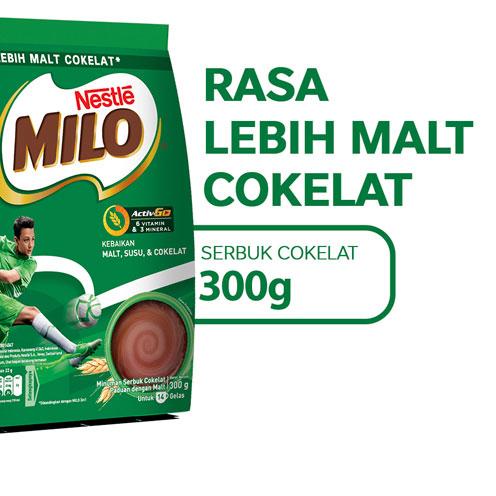 

Sale⭐MILO ACTIV-GO Susu Coklat Pouch 300g