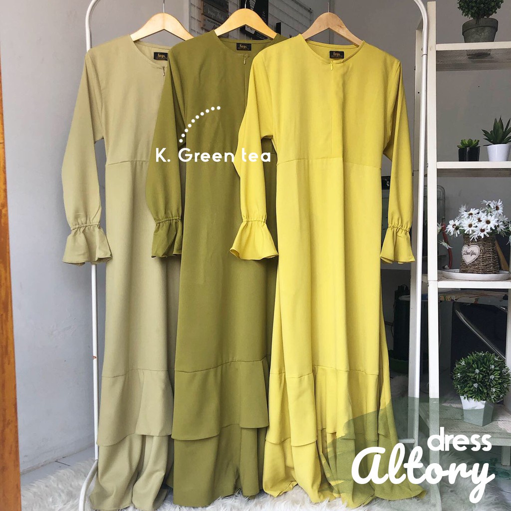 Gamis Murah Dress Bagus Altory (pilih warna)