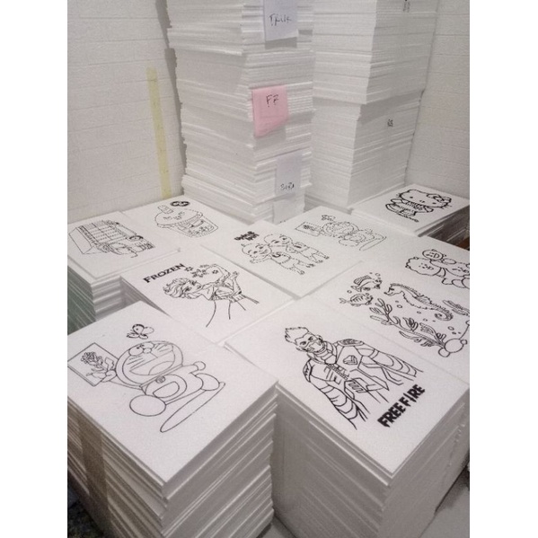 

Sterofoam Lukis Anak Gabus Mewarnai Grosir Polos