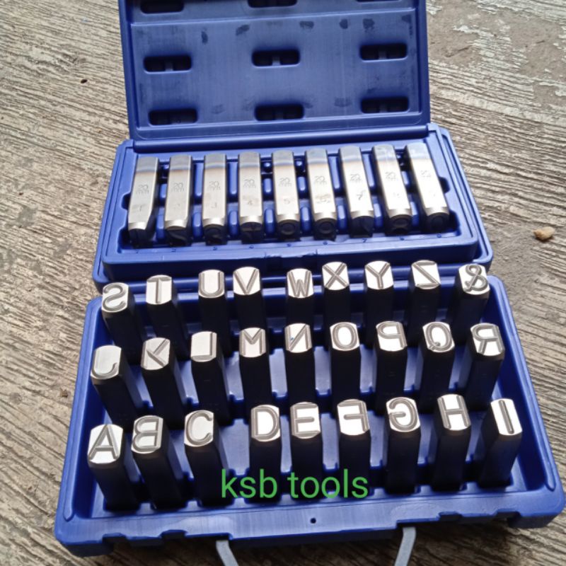 

Angka dan huruf ketok 20 mm MASUS GERMANY stamp punch letter and number 20mm