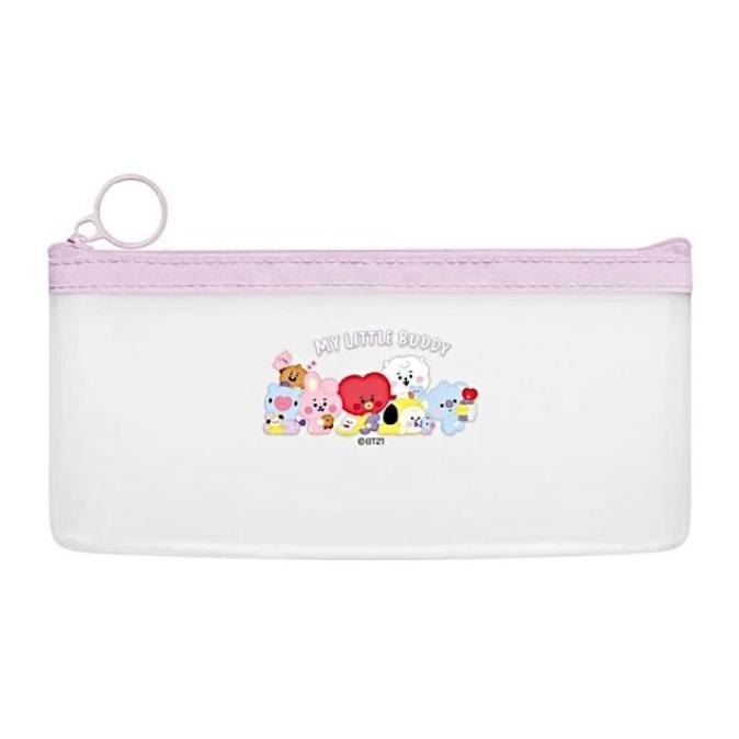 

PENCIL CASE BTS BT21 CLEAR POUCH KOTAK PENSIL LIMITED EDITION UH654OIK