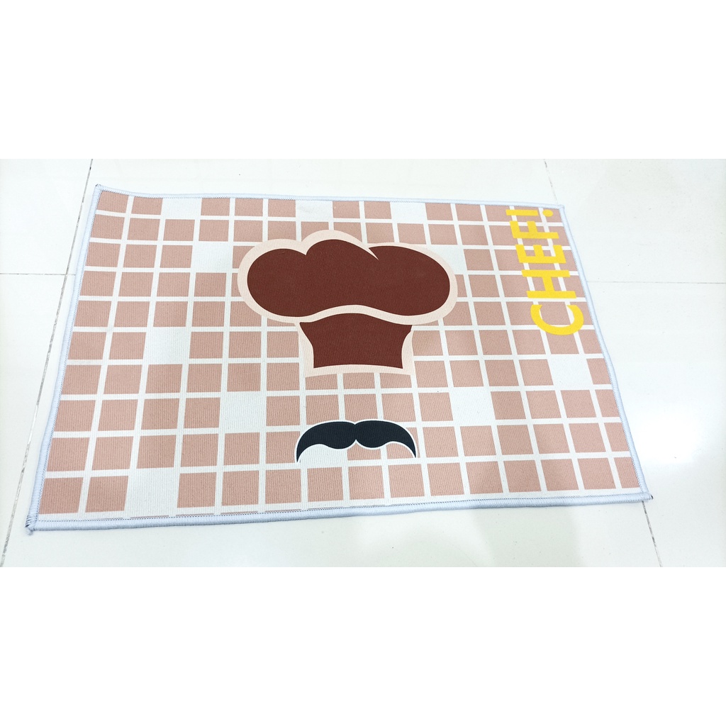 Kitchen Floor Mat Small 40*60 / Keset Alas Lantai Rumah Kamar Mandi