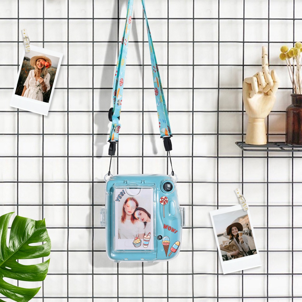 Hardcase  Fujifilm Instax Mini 11 Casing Kamera dengan Tempat Album Photo