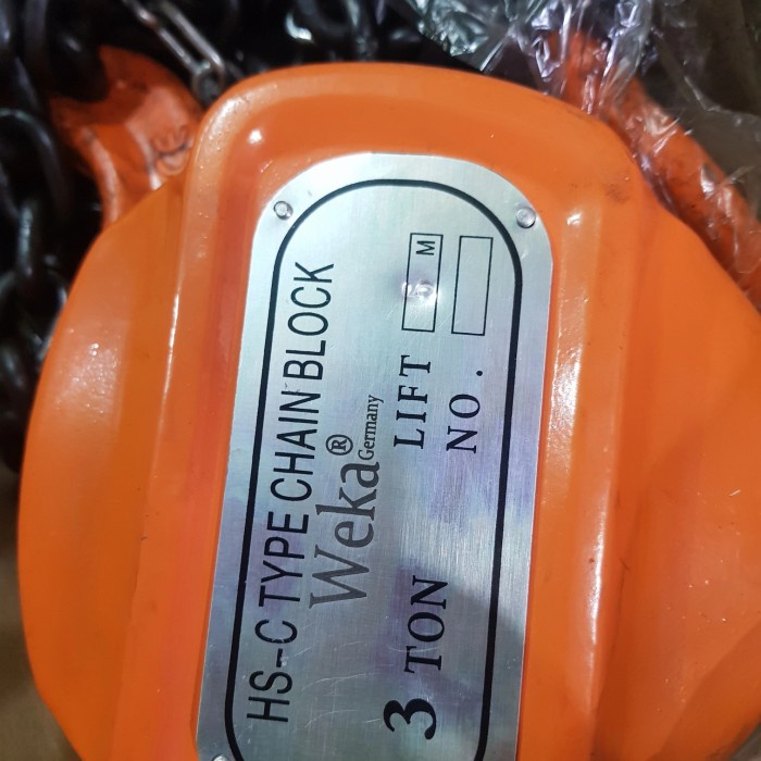 Chain Chain Block 3 Ton X 5 Meter Weka Germany