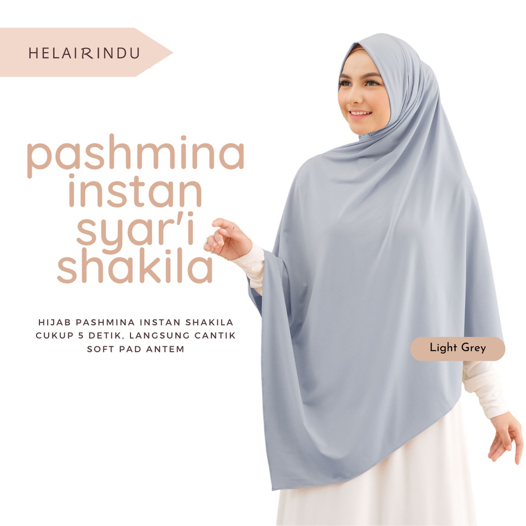 𝐇𝐄𝐋𝐀𝐈𝐑𝐈𝐍𝐃𝐔 - Hijab Pashmina Jersey Meleyot Ilona