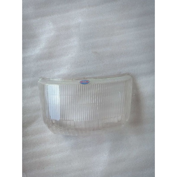 kaca mika lampu depan headlamp supra 100 supra x  lama