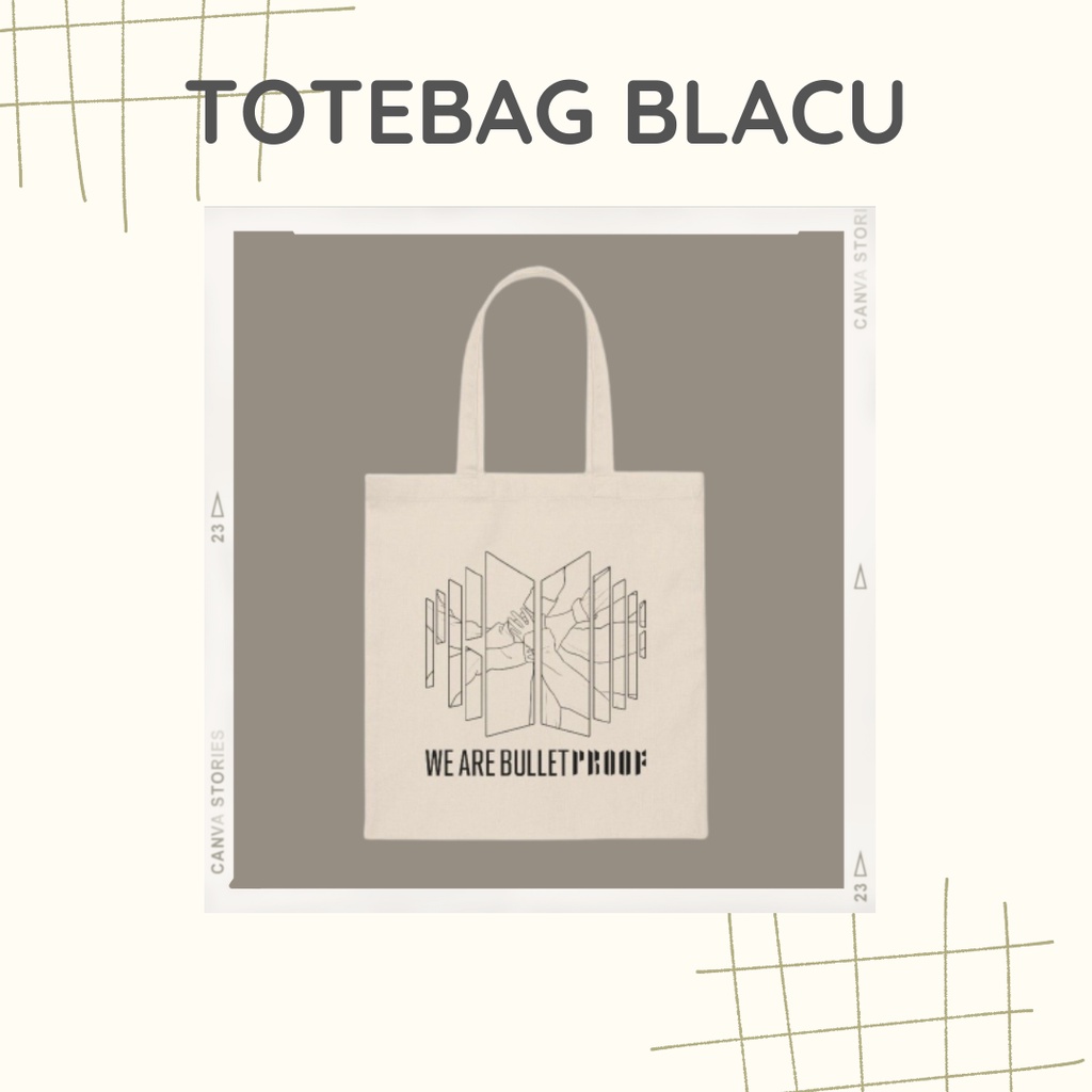 Totebag Blacu,Totebag Custom,Totebag Blacu Sablon,Totebag Blacu Murah