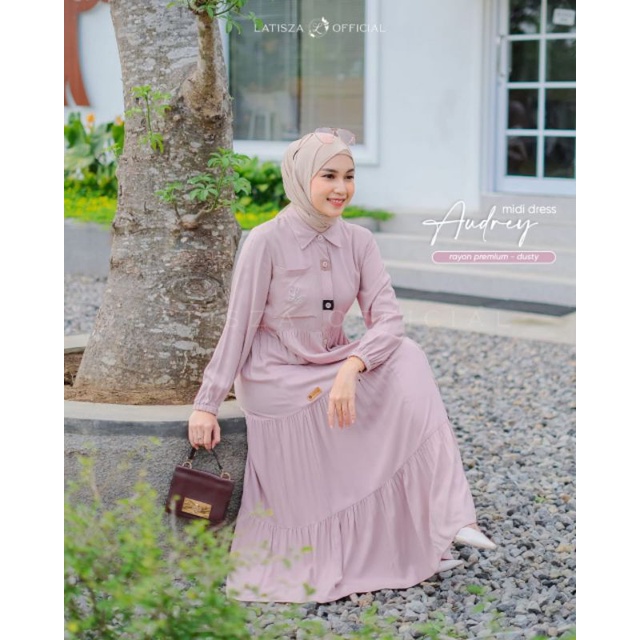 Audrey midi dress by Latisza