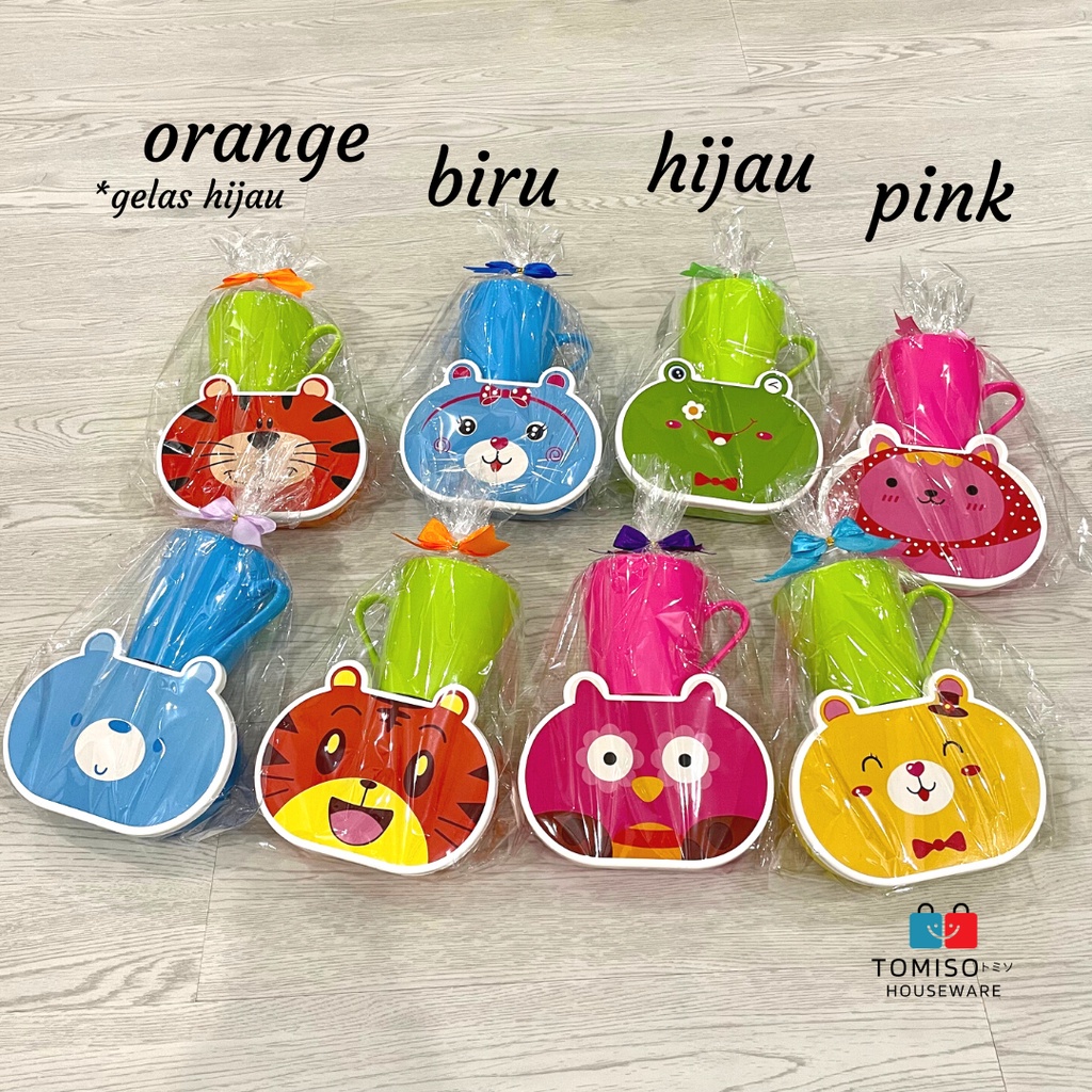 

Bingkisan Ulang Tahun Paket Kotak Makan Zoo + Gelas Sweetly | Parcel Ultah