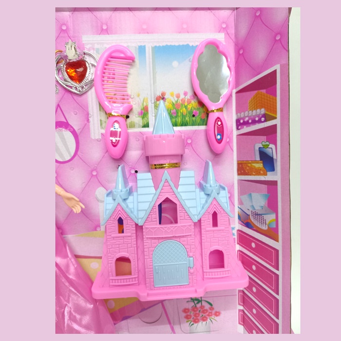 MAINAN ANAK BONEKA BERBIEE Istana Castle Tas BERBIE BARBI SNI Pretty