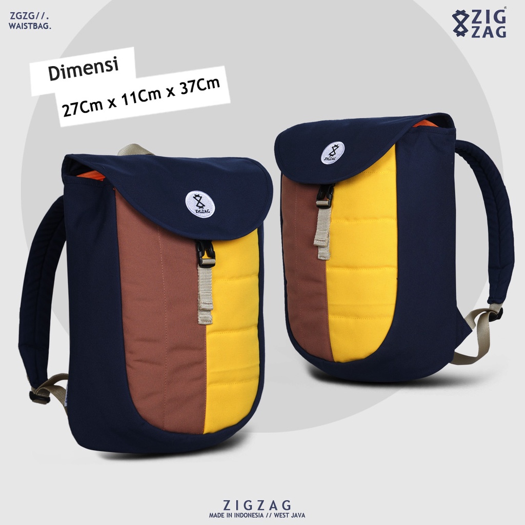 Tas Ransel Wanita Lucy - Ransel Laptop Canvas Anti Air