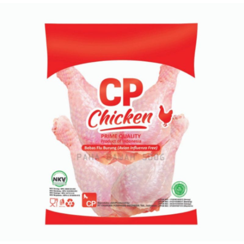 

CP chicken Paha Bawah Ayam, paha pentung 500gr