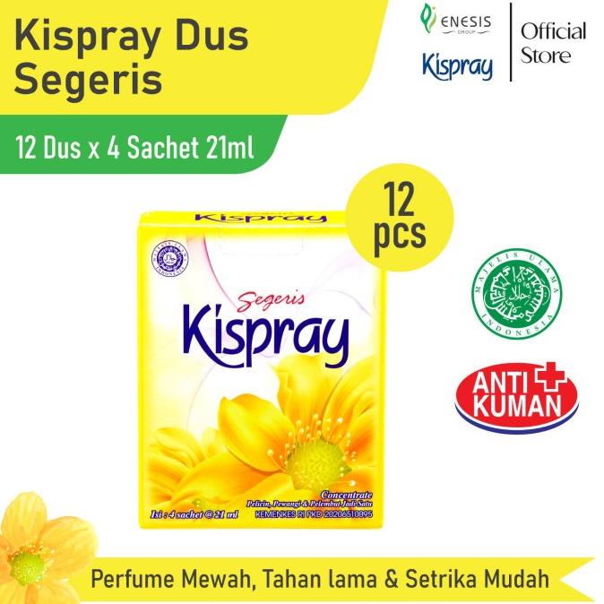 Kispray Segeris 12 Dus x 4 Sachet 21ml Teralaris