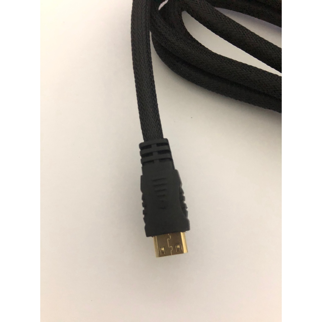 Cable mini hdtv to hdtv A nyk 1.5 meter gold m-m net 1080 FHD 3D 340mhz 32awg - Kabel mini hdtv to hdtv 1.5m jaring