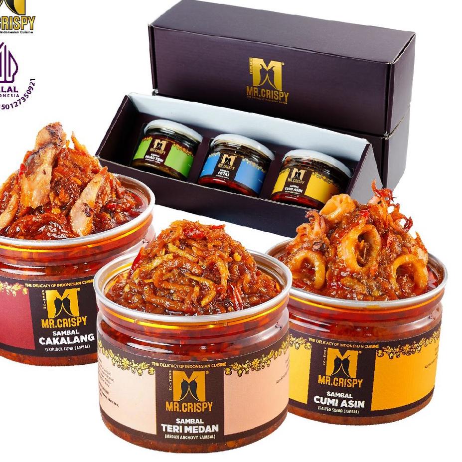 

T6T✾ PAKET SAMBEL HEMAT A MR.CRISPY(KOTAK HMPERS) Model Baru