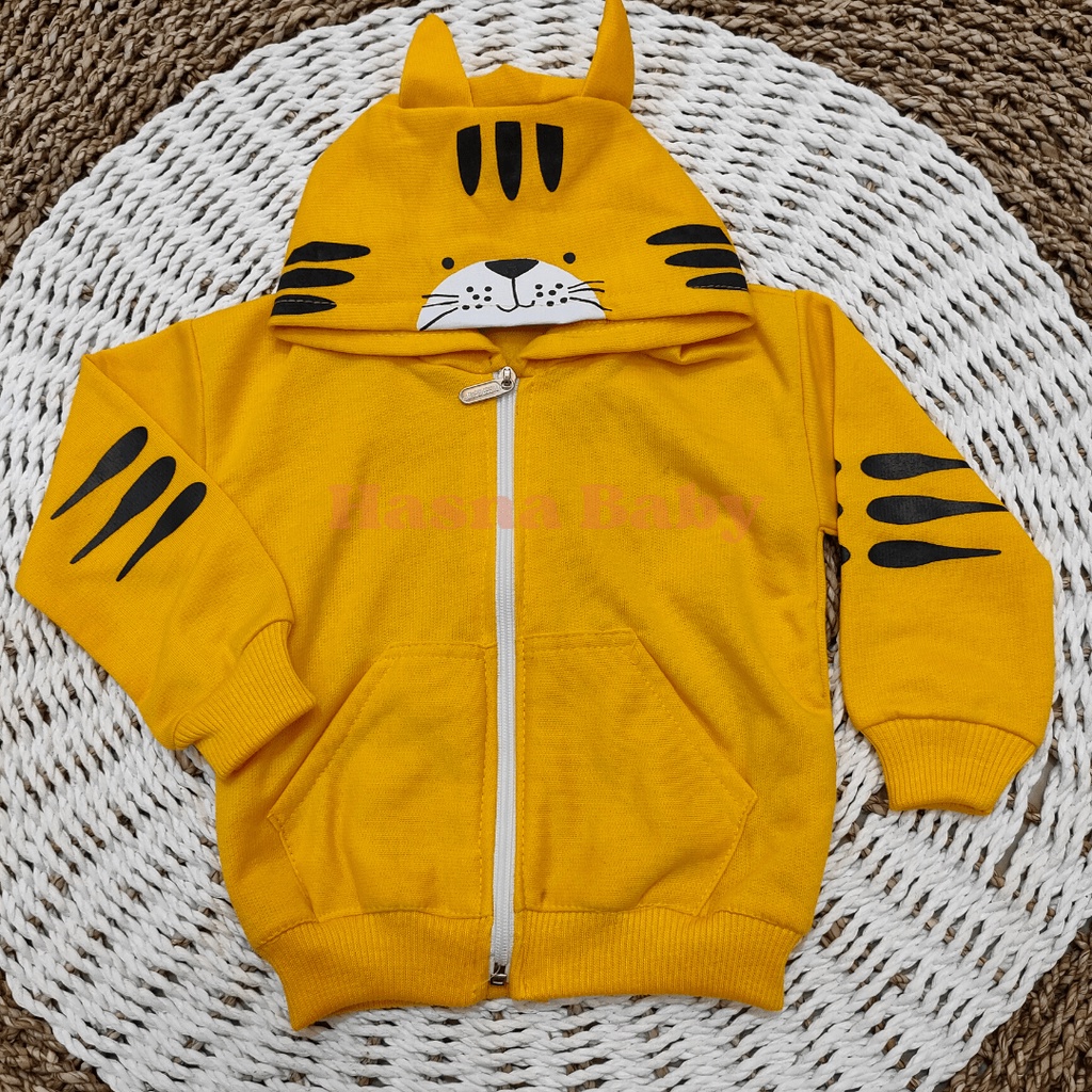 Jaket Saku Bayi 6 12 bulan Katun Karakter gift set baby - Juragan Lebak