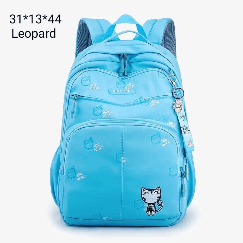 Terbaru Tas Ransel Cats Free gantungan /Ransel fashion corak kucing/Tas Ransel Anak Sekolah Sd Smp Sma Untuk anak perempuan Tas Laptop Origional