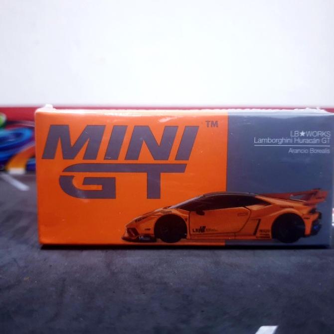 Diecast Mini GT LBWK Lamborghini Huracan GT Arancio Borealis no 355 ---MURAH---