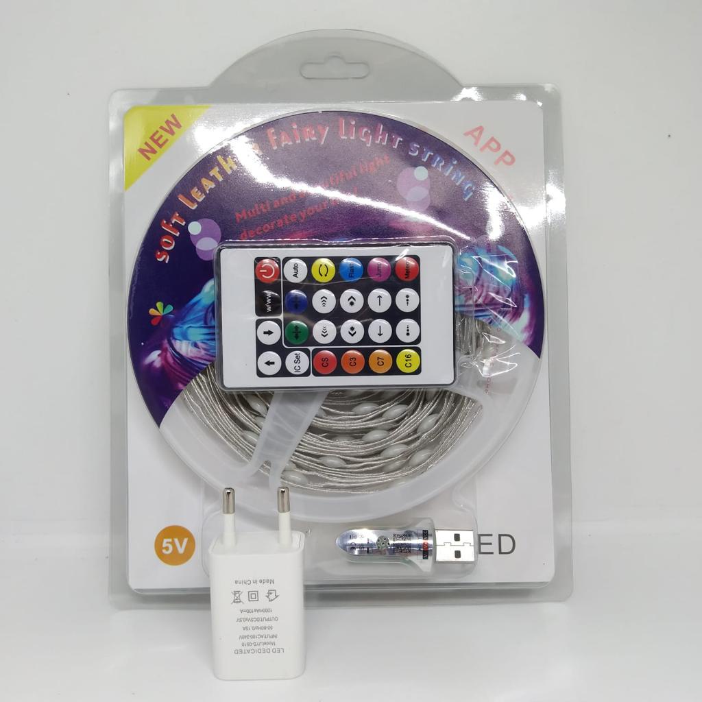 Lampu LED Strip RGB + Remote / Lampu Strip RGB USB